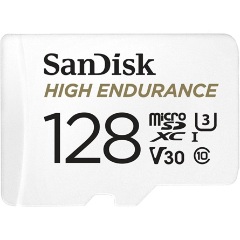 Sandisk 128GB High Endurance UHS-1 U3  V30 vízálló ütésálló microSDXC memóriakártya