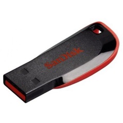 Sandisk 64GB USB2.0 Cruzer Blade Fekete-Piros (114925) Flash Drive