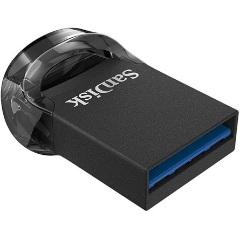 Sandisk 64GB Cruzer Fit Ultra USB 3.1 pendrive fekete