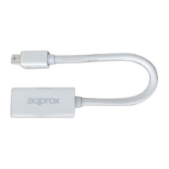 Approx Mini DisplayPort -> HDMI M/F adapter 0.2m fehér