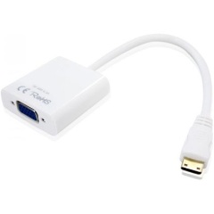 Approx APPC20 HDMI mini C -> VGA M/F adapter 0.2m fehér