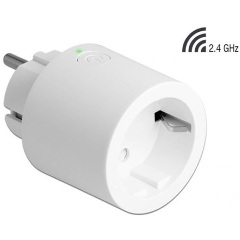 Delock smart home 1db smart plug fehér with energy monitoring