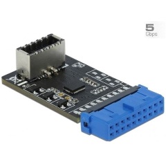 Delock -> USB-A 3.2 Gen1 Key A 20pin F/F adapter