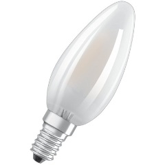 Osram Base matt üveg búra/4W/470lm/2700K/E14 LED gyertya izzó 3 db