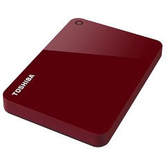 Toshiba Canvio Advance 2TB USB3.0 2,5" külső HDD piros