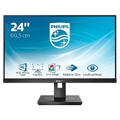 Philips 242S1AE 23.8" IPS LED monitor fekete