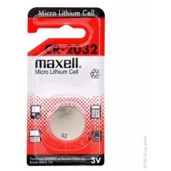 Maxell gomb (CR2032) Li elem 1db