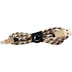LogiLink USB-C -> USB-A 2.0 M/M adatkábel 2m fekete-arany
