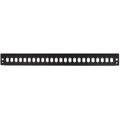 Logilink Fibre Front Panel 24 LC-Duplex or SC-Simplex, black