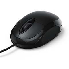 Hama MC-100 optikai USB notebook egér fekete