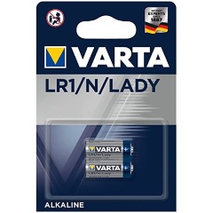 Varta LR1 alkáli fotó- és kalkulátorelem elem 2 db/bliszter