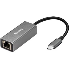 Sandberg 136-04 1Gb/s USB-C RJ45 hálózati adapter