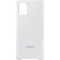 Samsung A51 SAMSUNG szilikon telefonvédő FEHÉR