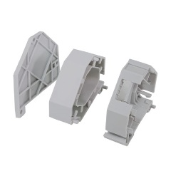 Logilink Keystone DIN-Rail adapter for SC/LC coupler, stackable