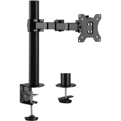 Logilink Monitor mount, 17"-32", steel,  360° VESA plate, arm length: 380mm