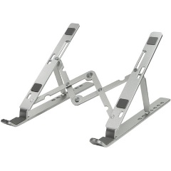 Logilink Notebook stand, foldable, aluminum, silver