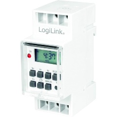 Logilink Logilink Time Switch, DIN-Rail digital timer