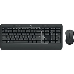 Logitech MK540 Advanced vezeték nélküli cseppálló angol (US) billentyűzet + egér fekete