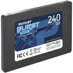 Patriot Burst Elite 240GB SATA3 2,5" SSD fekete