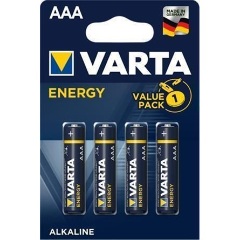 Varta Energy AAA (R03) alkáli elem 4db blister