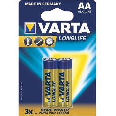 VARTA Longlife AA (LR6) alkáli ceruza elem 2db/bliszter