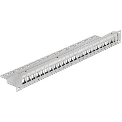 Delock 19" Keystone Patch Panel 24 Port szürke