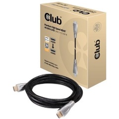 Club 3D HDMI 2.0 -> HDMI 2.0 M/M video kábel 3m fekete