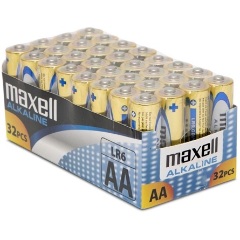 Maxell AA (R6) alkáli elem 32db