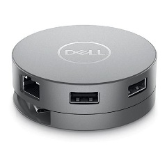 Dell DA310 Mobile Adapter USB-C dokkoló szürke