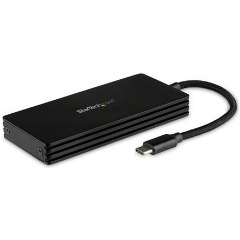 StarTech SM21BMU31CI3 M.2 2280 SATA3 USB-C külső ház fekete