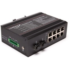 LinkEasy ISW-208-PWR ipari PoE switch