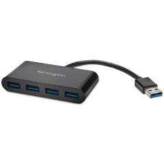 Kensington UH4000 4-portos USB3.0 hub fekete