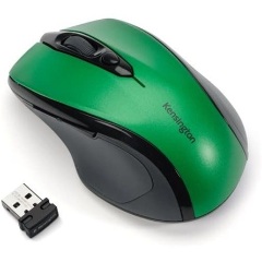 Kensington Pro Fit Mid-Size optikai vezeték nélküli egér zöld-fekete