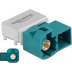 Delock HSD Z 4db táptű -> 2db PCB 4pin M/M adapter kék