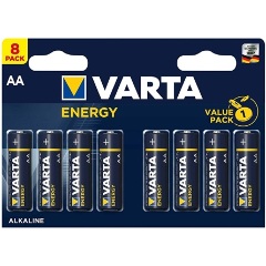 Varta Energy AA (LR6) alkáli ceruza elem 8db/bliszter