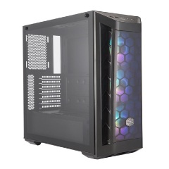 Cooler Master MasterBox MB511 ARGB 650W ablakos Mid Tower számítógépház fekete