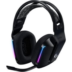 Logitech G733 Lightspeed Wireless RGB gaming fejhallgató headset fekete