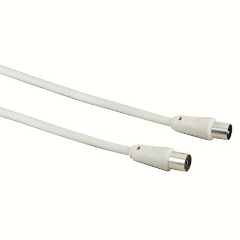 Hama 75 Ohm -> 75 Ohm M/F antenna kábel 5m fehér