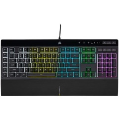 Corsair K55 PRO RGB USB angol (US) gaming billentyűzet fekete