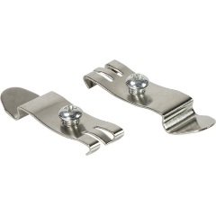 Logilink DIN-Rail mounting brackets, stainless steel, 2pcs.