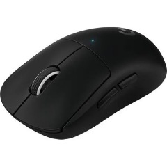 Logitech G Pro X Superlight HERO optikai vezeték nélküli gaming egér fekete