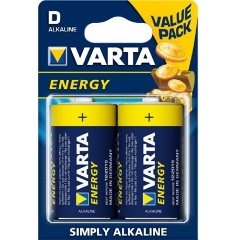 Varta Energy D (LR20) alkáli góliát elem 2db/bliszter