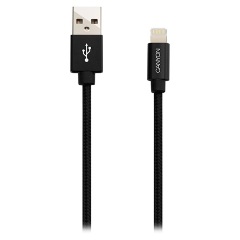 Canyon Charge & Sync MFI Lightning -> USB-A 2.0 M/M adatkábel 1m fekete