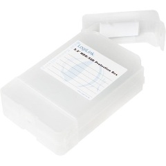 LogiLink 2-férőhelyes 2,5" műanyag HDD/SSD tok fehér