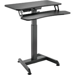 Logilink Electrically adjustable sit-stand workstation, w/ keyboard tray