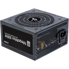 Zalman MegaMax ATX desktop tápegység 500W 80+ BOX