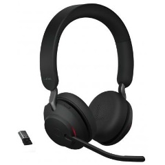 Jabra Evolve2 65 UC Stereo fejhallgató headset fekete