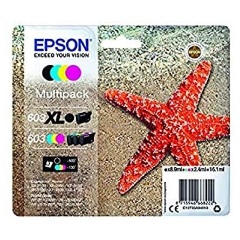 Epson C13T03A64010 Multipack C13T03A64010 4-colours 603XL 8,9 ml + 3 x 4,0 ml tintapatron 4-color