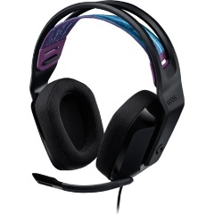 Logitech G335 gaming fejhallgató headset fekete