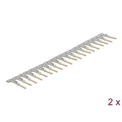 Delock Krimpelő csatlakozók D-Sub HD krimp apához 40 db.